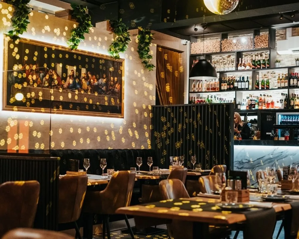 Intérieur élégant - Ristorante Antica