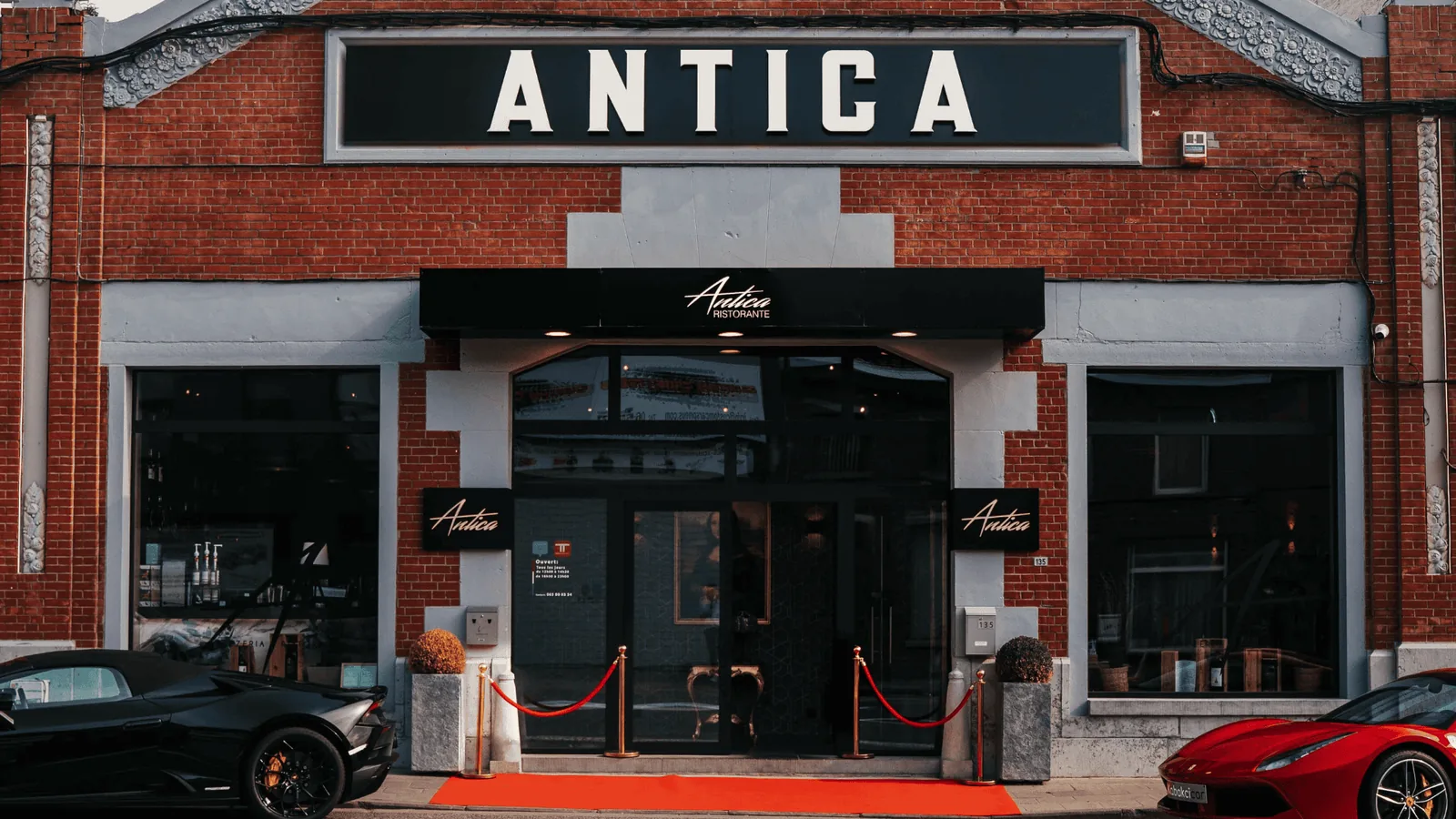 Façade du restaurant