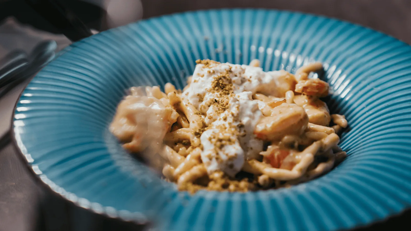 Pâtes à la burrata