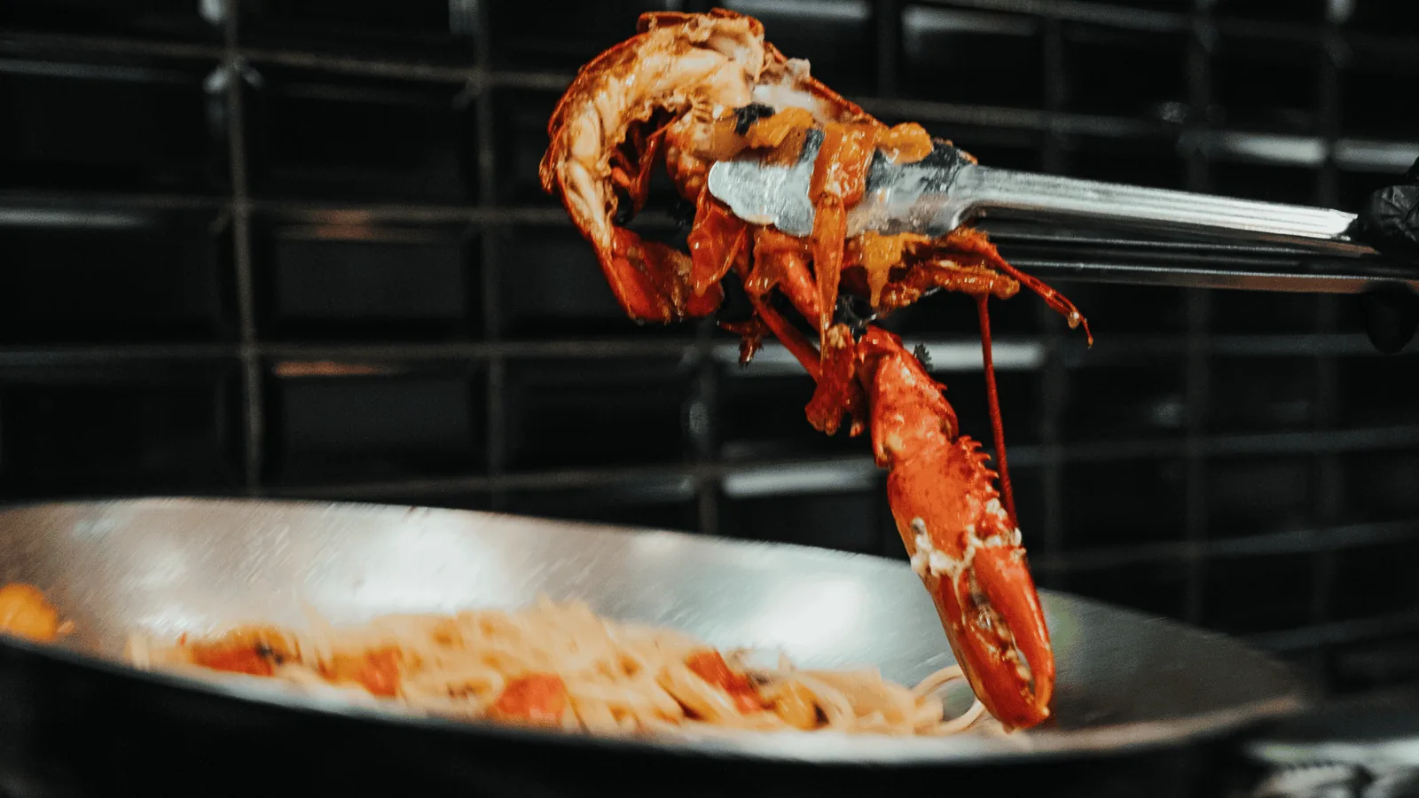 Pâtes au homard