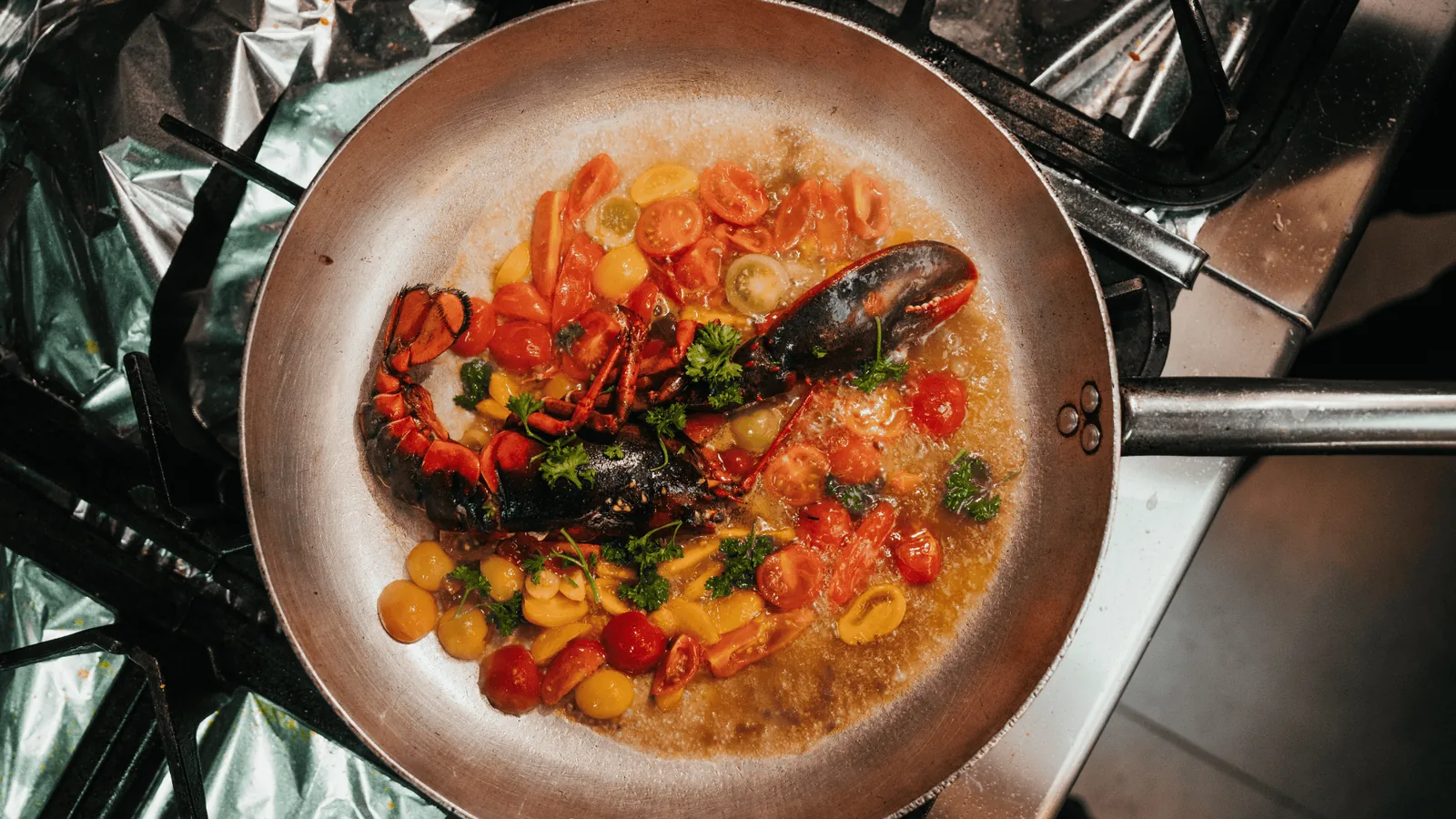 Poêlée de fruits de mer
