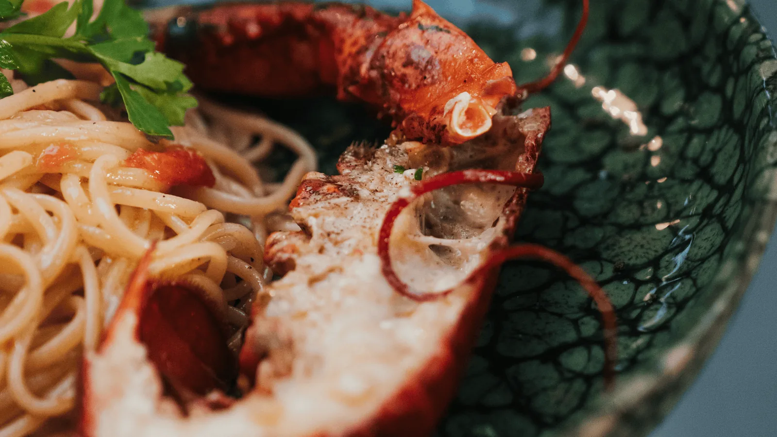Spaghetti au homard
