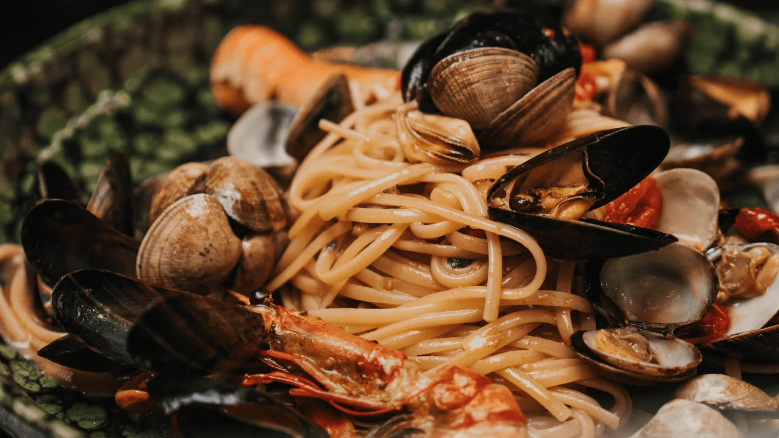 Spaghetti aux moules